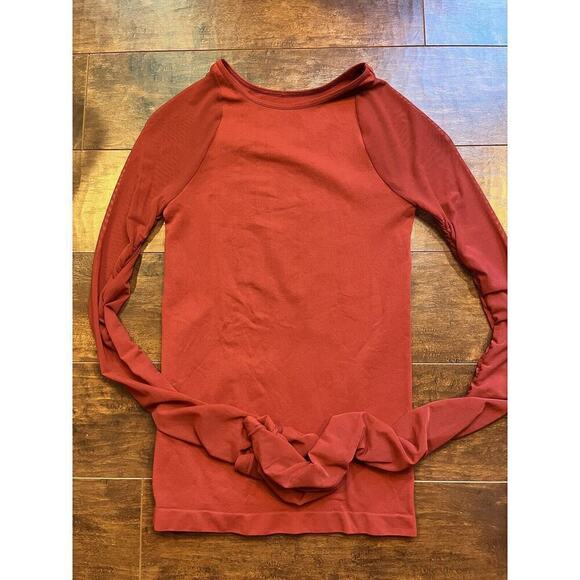 Intimately Free People Boho Fitted Long Sleeve Stretch Top Size XS/S - Picture 1 of 5